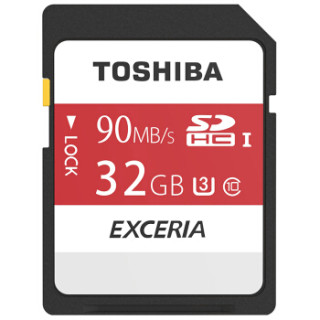 TOSHIBA 东芝 EXCERIA Class10 UHS-I U3极至瞬速存储卡  32G