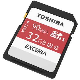 TOSHIBA 东芝 EXCERIA Class10 UHS-I U3极至瞬速存储卡  32G