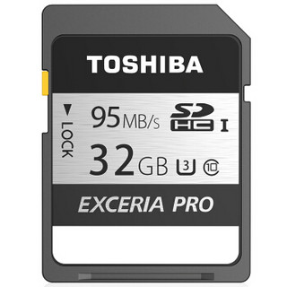TOSHIBA 东芝 SDXC UHS-I U3 极至超速存储卡 32GB