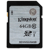Kingston 金士顿 SD Class10 UHS-I高速存储卡 64G
