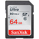 SanDisk 闪迪 至尊高速 SDXC UHS-I Class10 SD存储卡 64GB