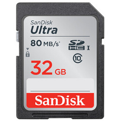 SanDisk 闪迪 32GB SD存储卡 C10 至尊高速版