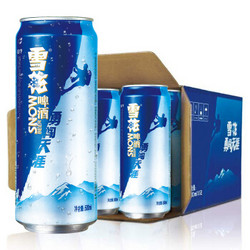 雪花啤酒勇闯天涯500ml*12听整箱装 *2件