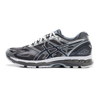 ASICS 亚瑟士 GEL-NIMBUS 19 男士跑鞋 T700N-4907 炭灰色/白色/银色 42