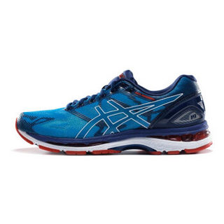 ASICS 亚瑟士 GEL-NIMBUS 19 男士跑鞋 T700N-9007 蓝色/白色/蓝色 41.5