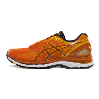 ASICS 亚瑟士 GEL-NIMBUS 19 男士跑鞋 T700N-5806 橘色/金色 43.5