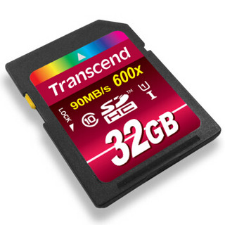 Transcend 创见 32GB UHS-I 600X SD存储卡