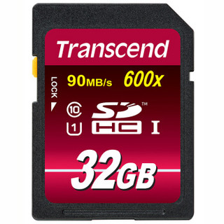 Transcend 创见 32GB UHS-I 600X SD存储卡