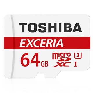  TOSHIBA/东芝 UHS-I U3 90MB/s TF(micro SD)存储卡  64G