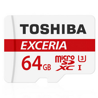  TOSHIBA/东芝 UHS-I U3 90MB/s TF(micro SD)存储卡  64G