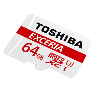  TOSHIBA/东芝 UHS-I U3 90MB/s TF(micro SD)存储卡  64G