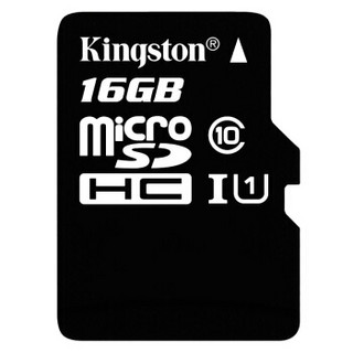 Kingston 金士顿 80MB/s TF(Micro SD) Class10 UHS-I高速存储卡 16G
