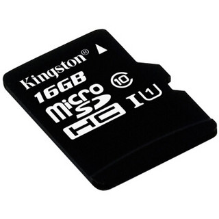 Kingston 金士顿 80MB/s TF(Micro SD) Class10 UHS-I高速存储卡 16G