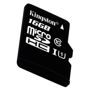 Kingston 金士顿 80MB/s TF(Micro SD) Class10 UHS-I高速存储卡 16G