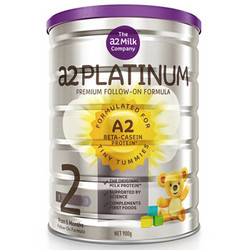a2 艾尔 Platinum系列 白金版 幼儿配方奶粉 2段 900g（6-12月） *5件