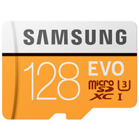 SAMSUNG 三星  EVO 升级版 高速TF卡（Micro SD卡）128GB 黄色