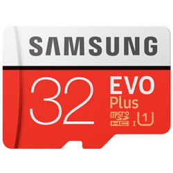 SAMSUNG 三星 EVO PLUS microSDHC UHS-I U1 TF存储卡 32GB