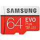 SAMSUNG 三星 EVO PLUS MicroSD存储卡 (64G)