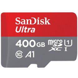 SanDisk 闪迪 400GB Ultra microSDXC UHS-I 储存卡 带适配器 - 100MB/s