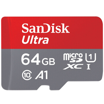 SanDisk 闪迪 Ultra A1 至尊高速移动 MicroSDXC卡 64GB