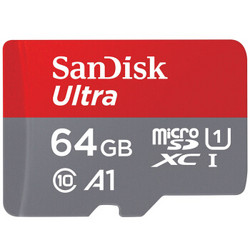 SanDisk 闪迪 Ultra SanDisk 闪迪 Ultra A1 至尊高速移动 MicroSDXC卡 64GB 至尊高速移动 MicroSDXC卡 64GB