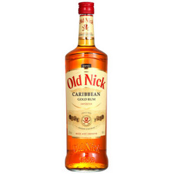 老尼克 （Old Nick）洋酒 金 朗姆酒 700ml 1L *3件