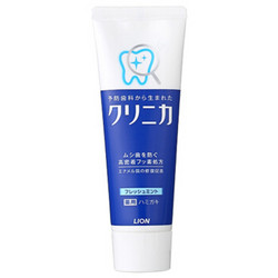 日本进口狮王(LION)酵素洁净立式清新薄荷味牙膏130g 美白防蛀 *2件