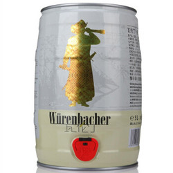  Wurenbacher 瓦伦丁 小麦啤酒 5L *2件