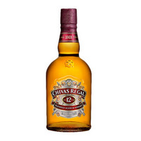 芝华士（Chivas）洋酒 12年苏格兰威士忌 700ml 350ml 单瓶 普通