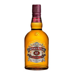 chivas芝华士12年350ml 苏格兰威士忌酒洋酒烈酒官方正品进口瓶