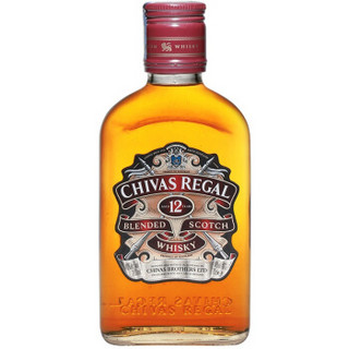 芝华士（Chivas）洋酒 12年苏格兰威士忌 700ml 200ml 单瓶 普通 *2件