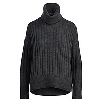 POLO RALPH LAUREN Alpaca-Wool 羊驼毛羊毛混纺 女士高领毛衣 *2件