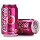美国进口 可乐 可口可乐 Coca Cola 樱桃味 饮料1箱355mlx12罐 *3件