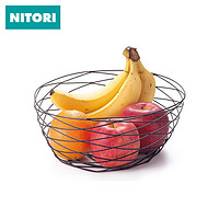 NITORI 钢制水果篮 
