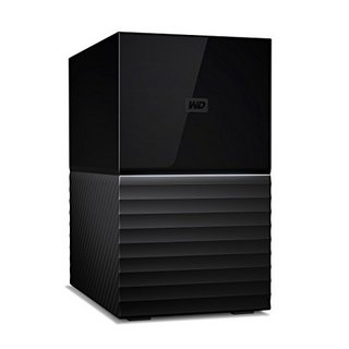 Western Digital 西部数据 My Book Duo系列 3.5英寸Type-C移动机械硬盘 16TB USB 3.1 黑色