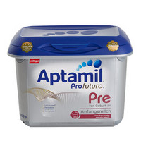 德国原装进口 爱他美（Aptamil）德国白金版HMO婴儿配方奶粉Pre段（0-6月）安心罐 800g