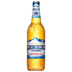 HARBIN 哈尔滨啤酒 冰纯啤酒 600ml 12瓶 *5件