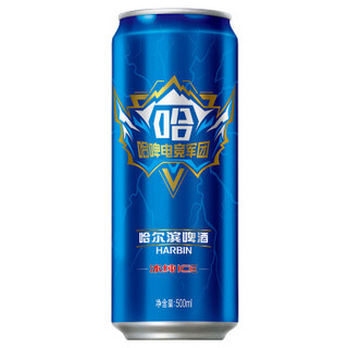 HARBIN 哈尔滨 冰纯啤酒 500ml 18听 电竞款