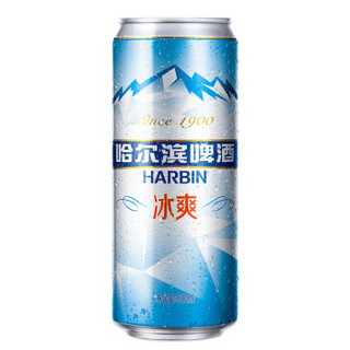 HARBIN 哈尔滨 冰爽啤酒 500ml 24听