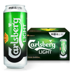 Carlsberg 嘉士伯 特醇啤酒 通俗装 *6件