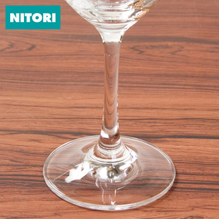 NITORI 水晶玻璃霞多丽白葡萄酒杯 2只装