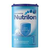 Nutrilon 诺优能 HA半水解 低敏婴幼儿奶粉 0-6个月 1段 *6件