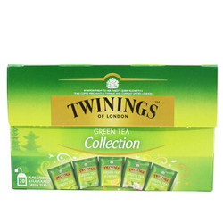 TWININGS 川宁 精选绿茶茶包 34g