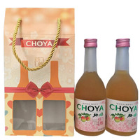 CHOYA 俏雅 梅酒 (含青梅汁)1.8L 350ml 2瓶 礼盒