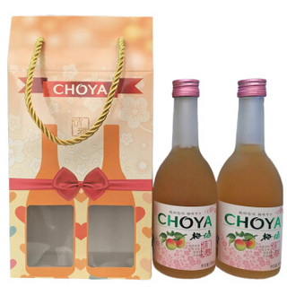 CHOYA 俏雅 梅酒 （含青梅汁）1.8L 350ml 2瓶 礼盒