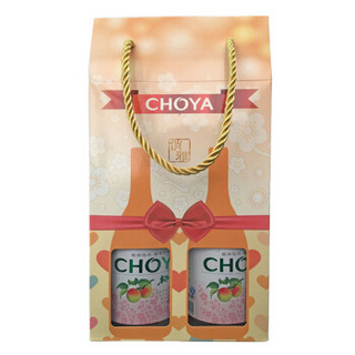 CHOYA 俏雅 梅酒 （含青梅汁）1.8L 350ml 2瓶 礼盒