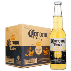 Corona/科罗娜啤酒墨西哥进口330ml*24瓶整箱礼盒装