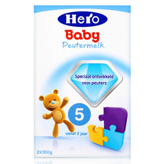 Hero Baby 荷兰天赋力 婴幼儿配方奶粉 5段（2岁以上) 700g/盒 *3件