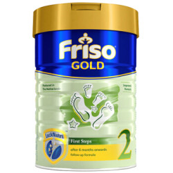 Friso 美素佳儿 婴儿配方奶粉 2段 900g *4件