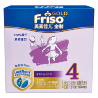 Friso 美素佳儿 金装 婴幼儿配方奶粉 4段 36-72个月 1200g *2件